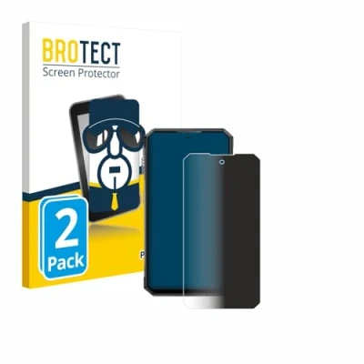 Abbildung von BROTECT (2 Stück Anti Spy Blickschutzfolie für Oukitel WP30 Pro Privacy Screen Protector [Displayschutz Folie, Sichtschutz, Blaulichtfilter]