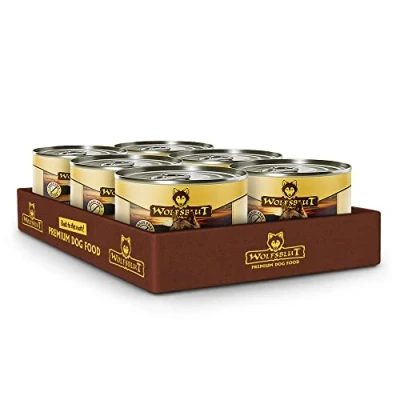 Abbildung von Wolfsblut Wild Duck 6 x 200 g Ente Nassfutter Hundefutter Getreidefrei