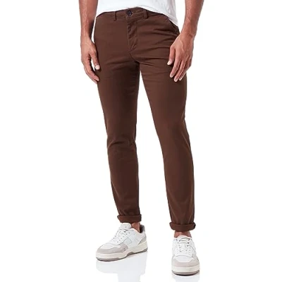 Abbildung von Selected Homme Slhslim NEW Miles Chino, Herren, Größe: 34x32, Demitasse