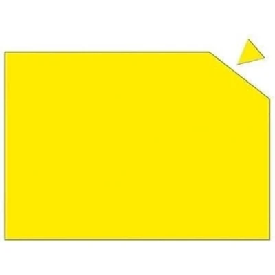 Abbildung von Franken Magnetplatte 295x200mm 0,6mm gelb