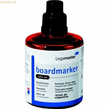 Abbildung von Legamaster 7 119902 NachfÃ1/4lltinte Inh.100 ml rot