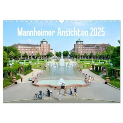 Abbildung von Mannheimer Ansichten 2025 (Wandkalender DIN A3 quer), CALVENDO Monatskalender