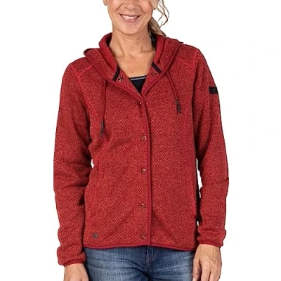 Abbildung von Deproc Active Damen Strickfleecejacke Fleecejacke Übergangsjacke Windbreaker SASKWOOD II