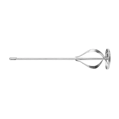 Abbildung von HARDY WORKING TOOLS Universalmischer Kompatibel mit allen SDS Plus Bohrern für Renovierungs und Bauarbeiten jeglicher Mörtel 2 Spiralen aus Stahl 80x400mm