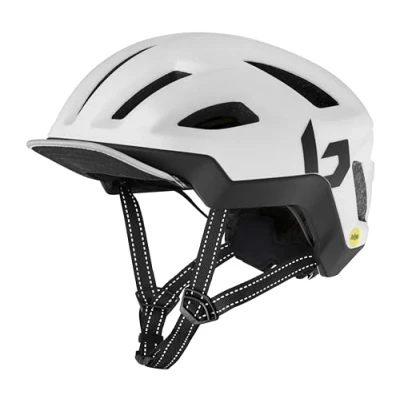 Abbildung von Bolle Unisex Erwachsene React MIPS Fahrradhelm, Weiß, M