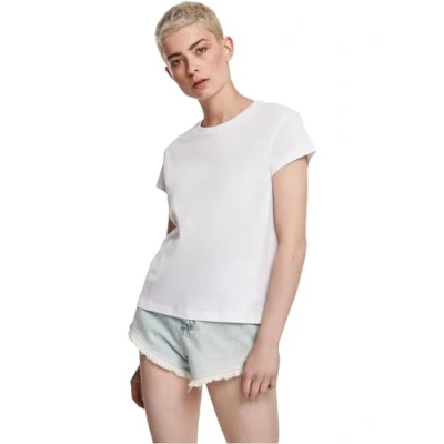 Abbildung von Urban Classics Ladies Basic BOX TEE Tshirt basic, Damen, Größe: XL, White