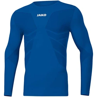 Abbildung von JAKO Kinder Longsleeve Comfort Recycelt, Sportroyal, XXS