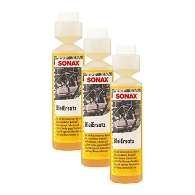 Abbildung von SONAX 3X 05121410 BleiErsatz Bleiersatzstoff Kraftstoff Benzin Additiv 250ml