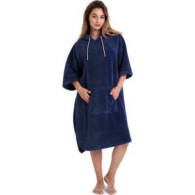 Abbildung von my home Badeponcho &quot;Lillou&quot;, (1 St.), weich und kuschelig, Unisex, für Damen Herren, Surfponcho