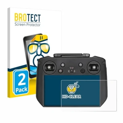 Abbildung von BROTECT (2 Stück Schutzfolie für DJI RC Pro Displayschutz Folie Ultra Klar