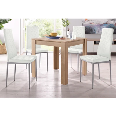 Abbildung von INOSIGN Essgruppe, (Set, 5 tlg.), mit Tisch in Eichefarben Sägerau, Breite 80 cm