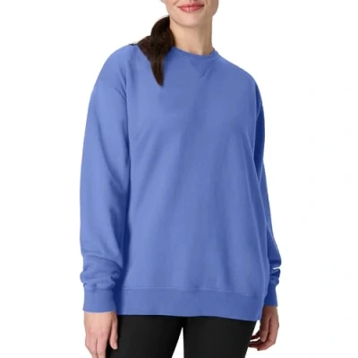Abbildung von Hanes Herren Men&#039;s Comfortwash Garment Dyed Fleece Sweatshirt, Deep Forte Blue, XXX Large