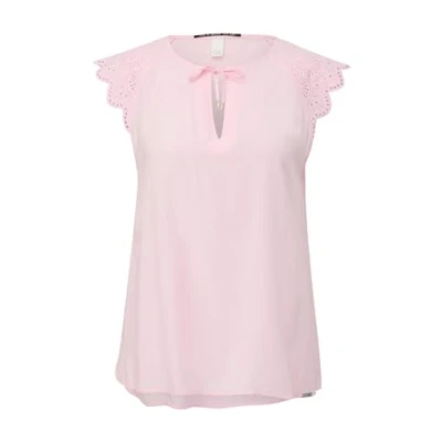 Abbildung von QS Bluse, Damen, Größe: 36, Zartrosa