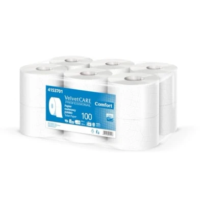 Abbildung von Toilettenpapier VELVET Jumbo 2 lagig 100m 1 Stk.