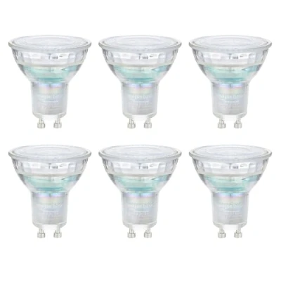Abbildung von Amazon Basics Professioneller LED Strahler GU10, 3.7 W (entspricht 35W), Kaltweiß, Dimmbar (6 Stück)