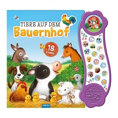 Abbildung von Trötsch Soundbuch Tiere auf dem Bauernhof: Beschäftigungsbuch Liederbuch Geräuschebuch