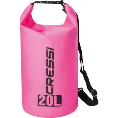 Abbildung von Cressi Dry Bag Wasserdichte Taschen mit langem verstellbaren Schulterriemen Für Tauchen, Bootfahren, Kajak, Angeln, Rafting, Schwimmen, Camping und Snowboarden