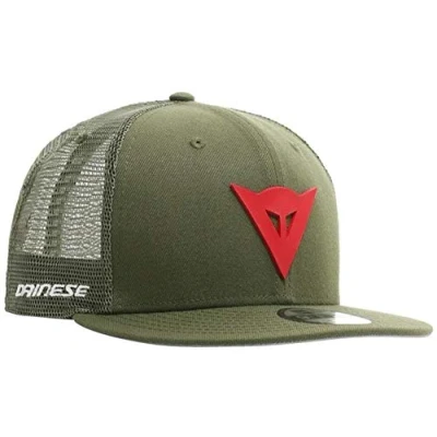 Abbildung von Dainese 9Fifty Trucker Green/Red UNI Kappe