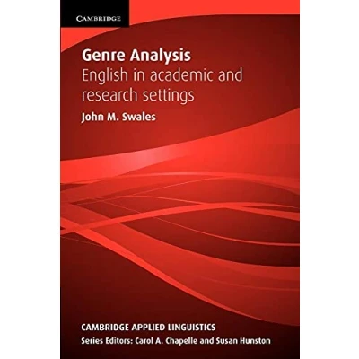 Abbildung von Genre Analysis: English in Academic and Research Settings (Cambridge Applied Linguistics Series)