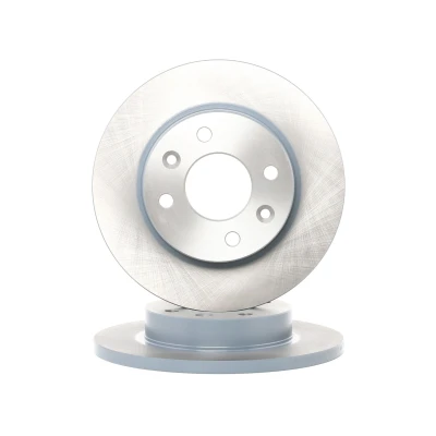Abbildung von FEBI BILSTEIN 09071 Bremsscheibe Vorderachse 238 12 4 100 voll beschichtet RENAULT: CLIO 2, 1, TWINGO DACIA: Sandero I, Logan I Limousine