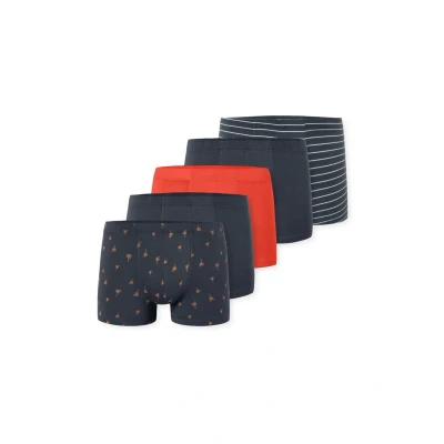 Abbildung von Schiesser 5PACK Panties für Kinder, Größe: 140, Graphit rot
