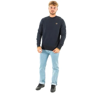 Abbildung von FELPA UOMO GIROCOLLO FRED PERRY NAVY/DARK CARAMEL