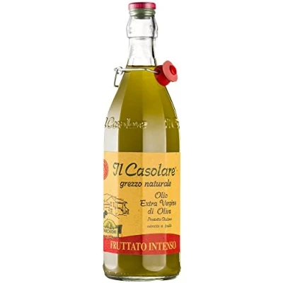 Abbildung von Farchioni Il Casolare Fruttato Intenso Geschmack Italienisches Extra Natives Olivenöl (1 Liter) Ungefiltertes &amp; Kaltgepresstes