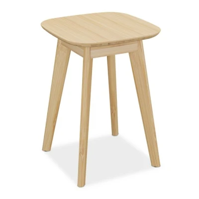 Abbildung von relaxdays Sitzhocker Esszimmerhocker aus Bambus