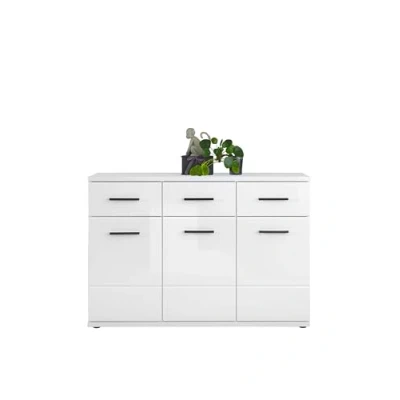 Abbildung von Stella Trading Kommode, Holzwerkstoff, Weiß, BxHxT 111x75x35