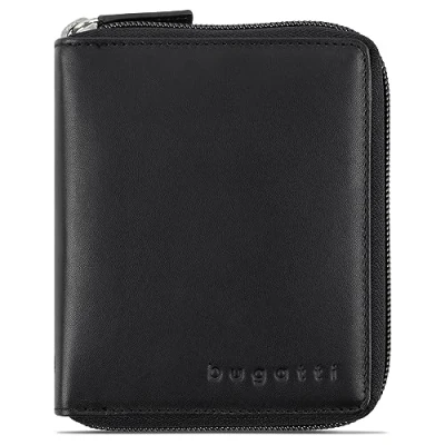 Abbildung von bugatti Primo 10 CM Geldbörse, Herren, Größe: One Size, Schwarz