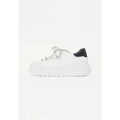 Abbildung von Gabor Sneaker low, Damen, Größe: 38, Weiss/schwarz Schuhe
