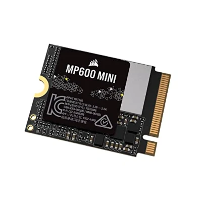 Abbildung von Corsair MP600 MINI 1TB SSD interne 4800,00 MB/S Lesegeschwindigkeit, Schreibgeschwindigkeit, Schlanker M.2 2230 Formfaktor