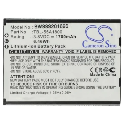 Abbildung von vhbw 1x Akku kompatibel mit TP Link M7310 V1, Router Modem Hotspots (1700 mAh, 3,8 V, Li Ion)