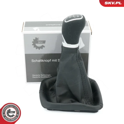 Abbildung von ESEN SKV 63SKV477 Schalthebelknauf 5 Gang PU (Polyurethan), Leder SKODA: Octavia 3 Combi