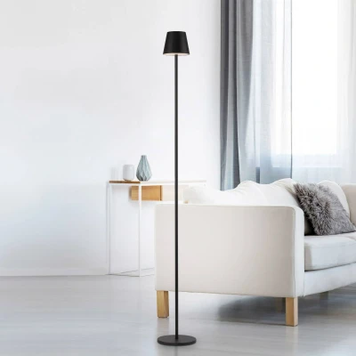 Abbildung von JUST LIGHT Stehlampe EURIA, Dimmfunktion, LED fest integriert, Warmweiß, Akkuleuchte