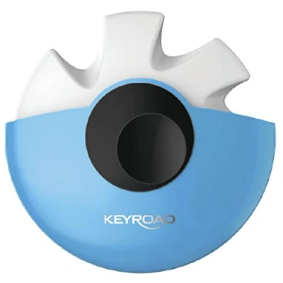 Abbildung von KEYROAD Universal Radiergummi 1 Stück Ufo Spinner/Mischfarben/aus Thermoplastischem Gummi Höchster Qualität/Kinder Kleine Lustige
