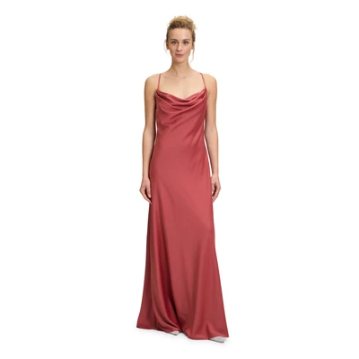 Abbildung von Vera Mont Abend MIT Wasserfallausschnitt Ballkleid, Damen, Größe: 36, Bright rust