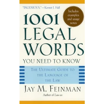 Abbildung von 1001 Legal Words You Need to Know: the Ultimate Guide Language of Law
