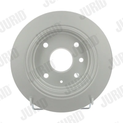 Abbildung von JURID 562740JC Bremsscheibe 258 10,6 4 114,3 voll beschichtet mit Schrauben CHEVROLET: Nubira Kombi, Lacetti Schrägheck, Aveo / Kalos Limousine