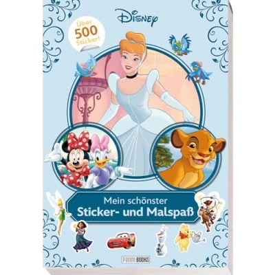 Abbildung von Disney: Mein schönster Sticker und Malspaß: Malblock