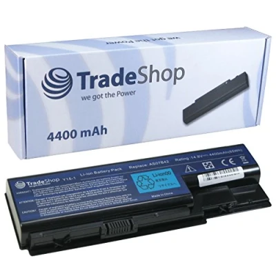 Abbildung von Akku 4400mAh ersetzt BT.00605.021 BT.00607.010 BT.00607.016 BT.00803.024 BT.00804.020 BT.00804.024 BT.00805.011 BT.00807.014 BT.00807.5 BTP AS5520G LC.BTP00.007 LC.BTP00.008 MS2221 BT008075 MS 2221