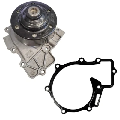 Abbildung von SKF VKPC 88806 Wasserpumpe mit Dichtungen schaltbare unterdruckgesteuert Stahlblech für Keilrippenriementrieb MERCEDES BENZ: Vito Bus