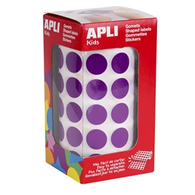 Abbildung von APLI Kids rund 15 mm redonda Lila