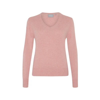 Abbildung von Style Republic V NECK Strickpullover, Damen, Größe: 40, Coral melange