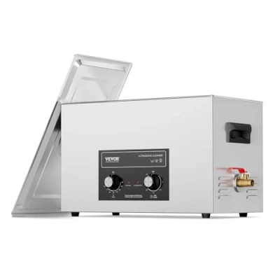 Abbildung von VEVOR 30L Ultraschallreiniger mit Heiztimer und Korb, professionelle digitale Schallkavitationsmaschine, 360 W Reinigungsmaschine