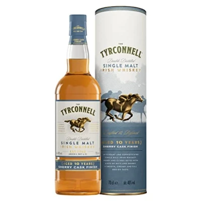 Abbildung von The Tyrconnell 10 Jahre Sherry Finish Single Malt Irish Whiskey, mit Geschenkverpackung 46% Vol 700ml Einzelflasche