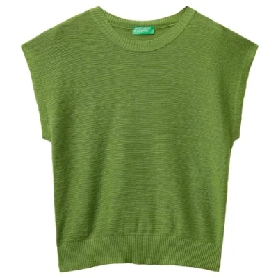 Abbildung von United Colors of Benetton Damen Trikot G/C S/M 105gd109z T Shirt, grün, XXS