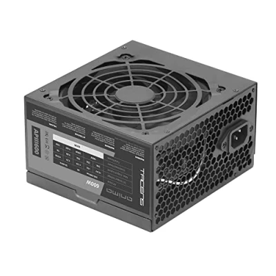 Abbildung von Tacens Anima APIII600, Netzteil PC ATX 600W, SMD Technologie 85% Bronze 12V, Ultraleiser 12cm Lüfter, Schwarz