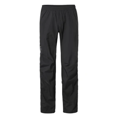 Abbildung von VAUDE Herren Mens Yaras Rain Zip Pants Iv Hose, Schwarz, S EU
