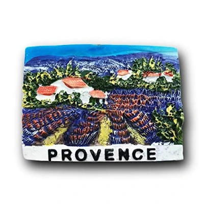 Abbildung von Kühlschrankmagnet der Provence Frankreich 3D Touristische Souvenirs Harz Magnetische Aufkleber Home &amp; Kitchen Dekoration aus China